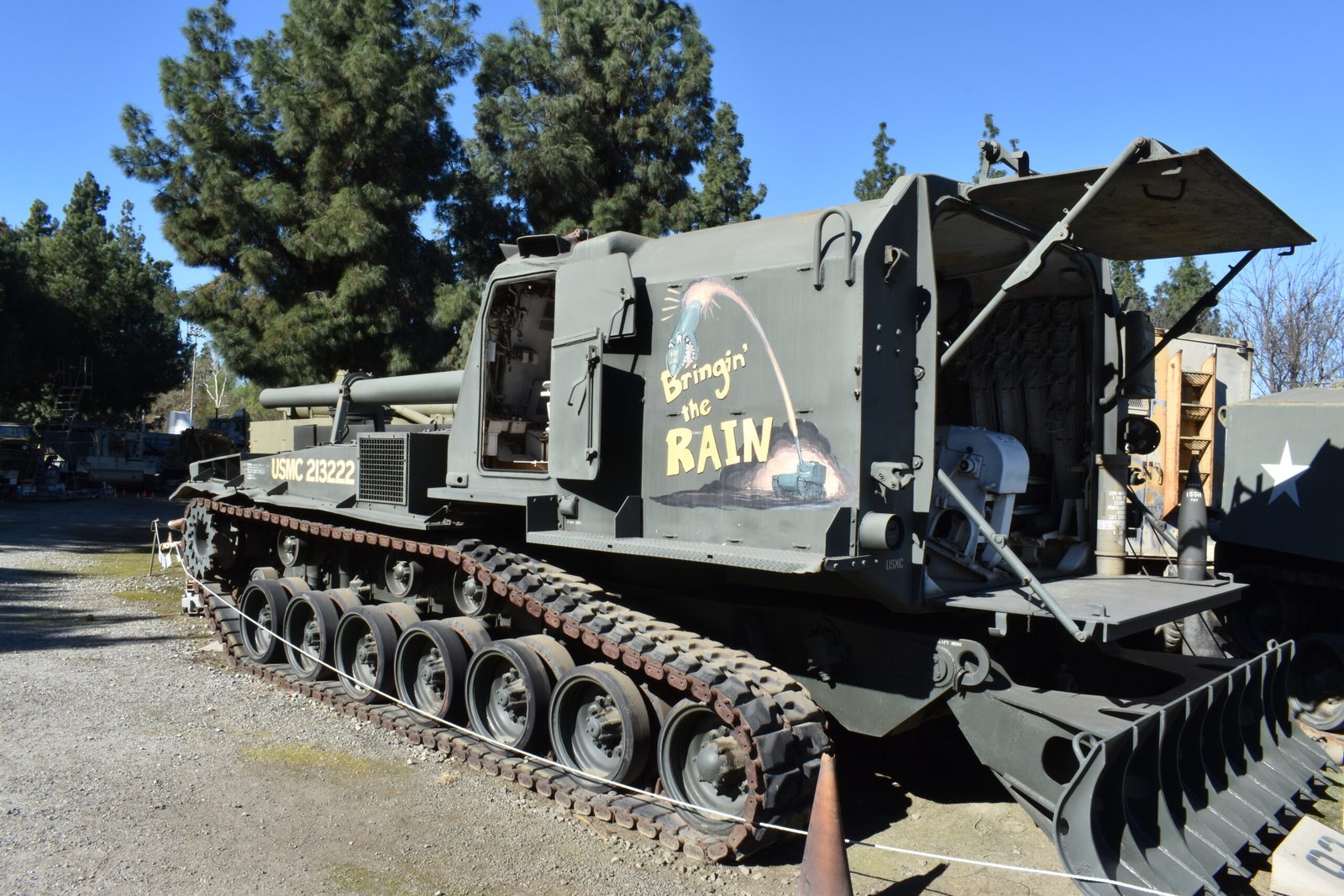 M53 155mm self-propelled howitzer