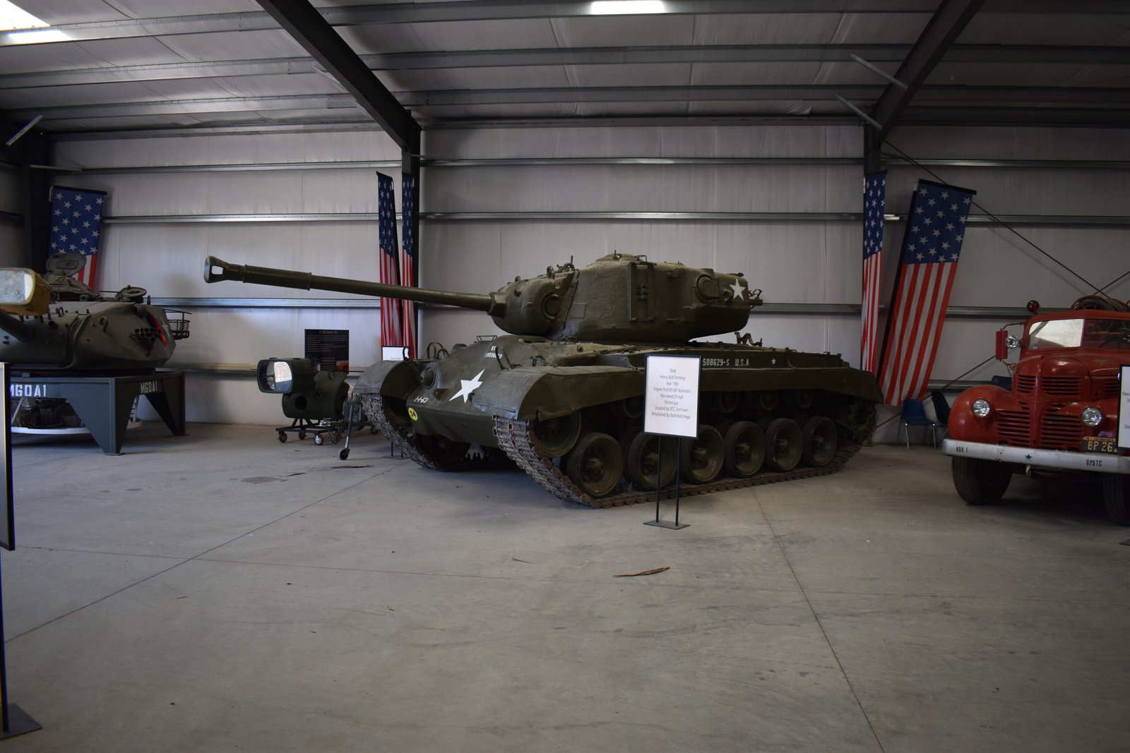 M26 Pershing heavy tank