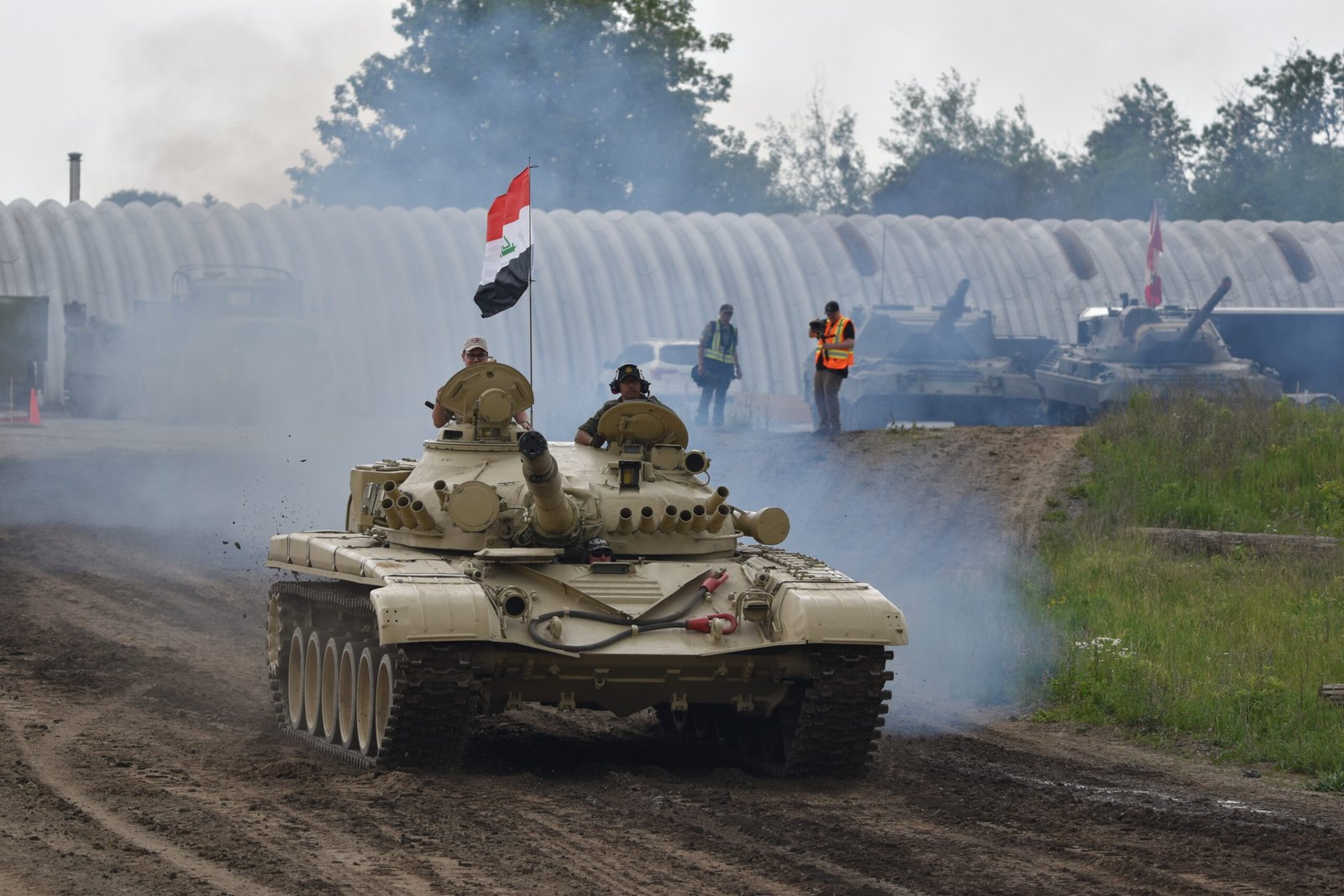 T-72 dressed up as an Iraqi tank during Operation Desert Storm