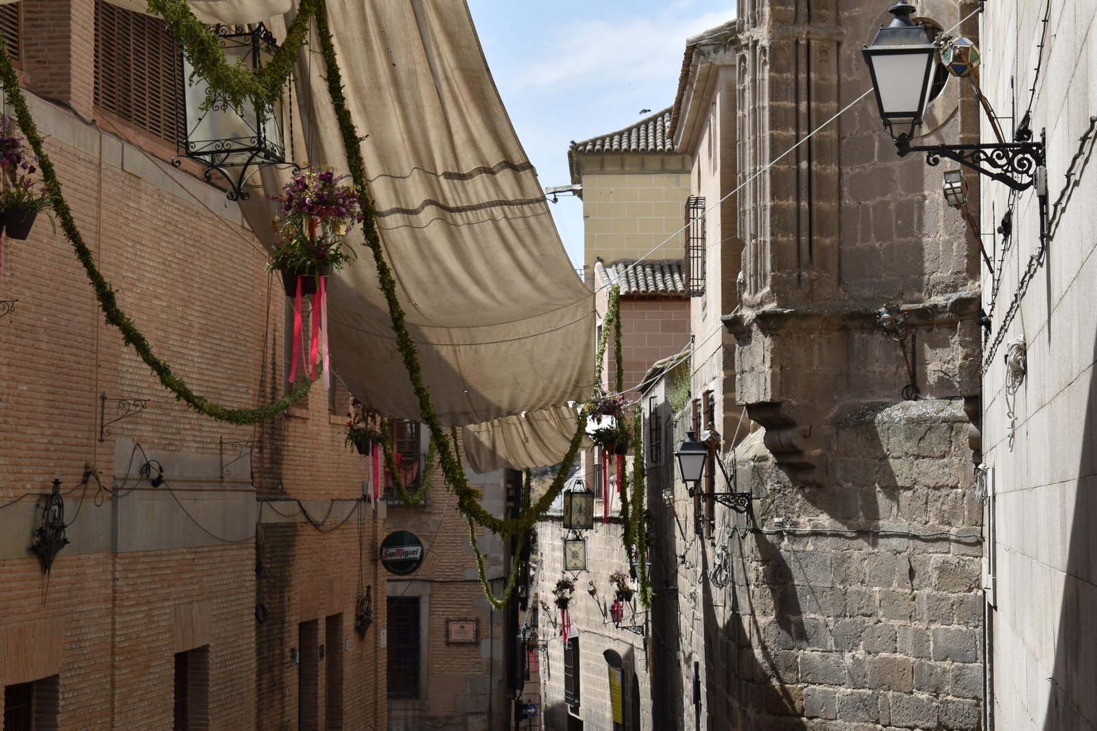 A street in Toledo, Spain.