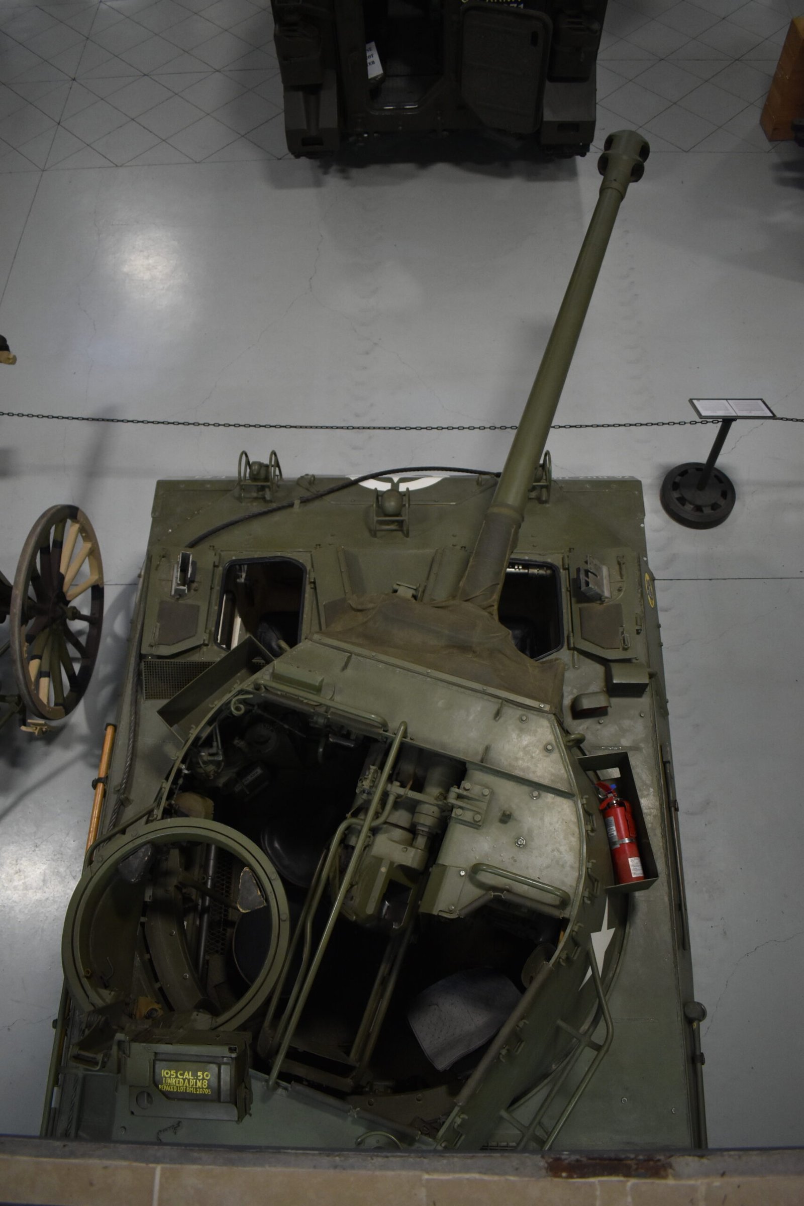 M18 Hellcat tank destroyer top-down