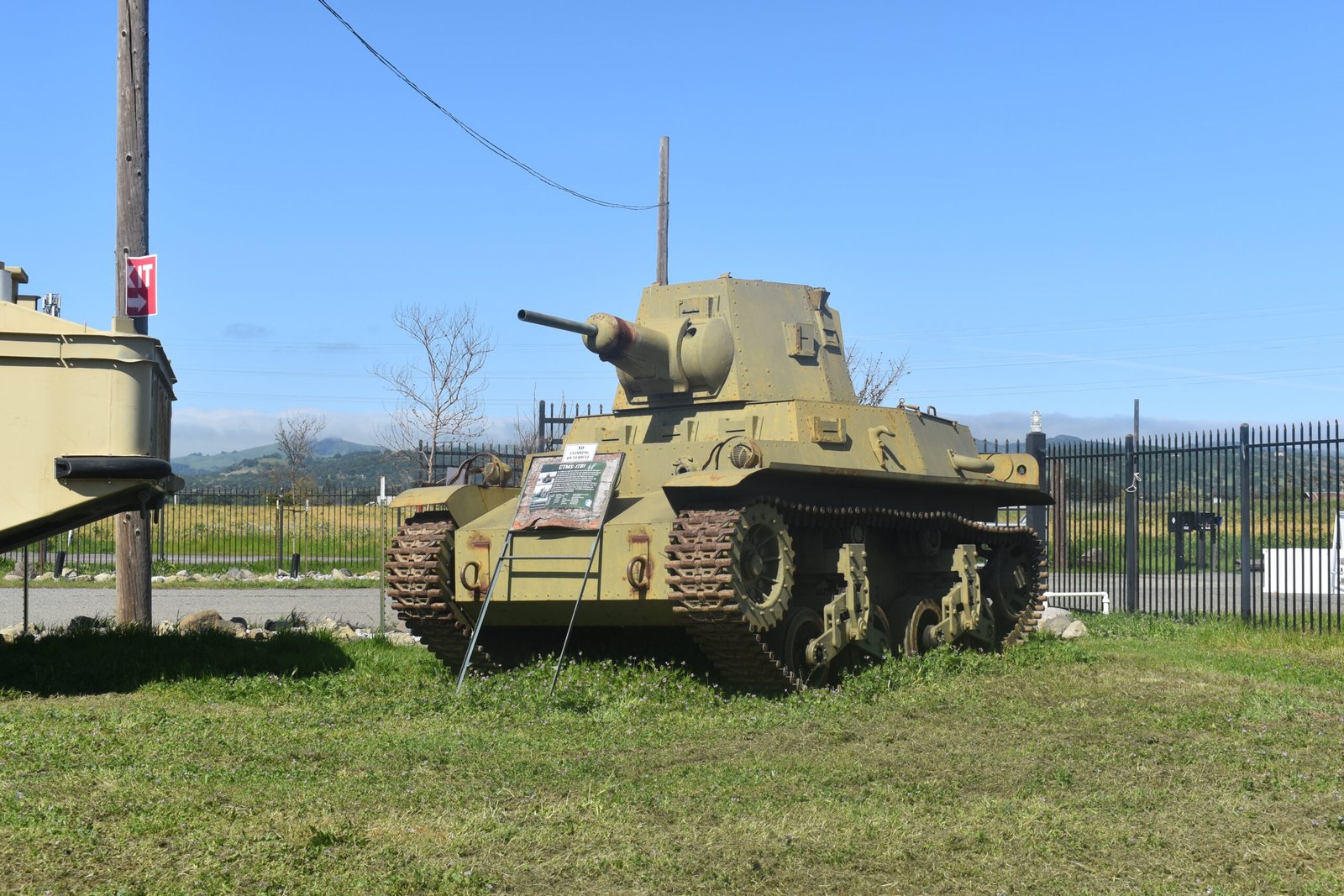 CTMS-1TB1, an American light tank developed in the 1930s