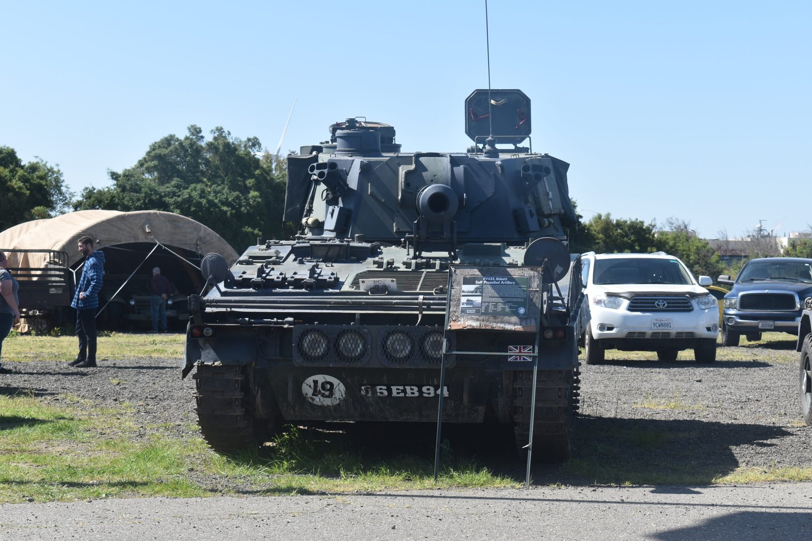 FV433 Abbott self-propelled gun