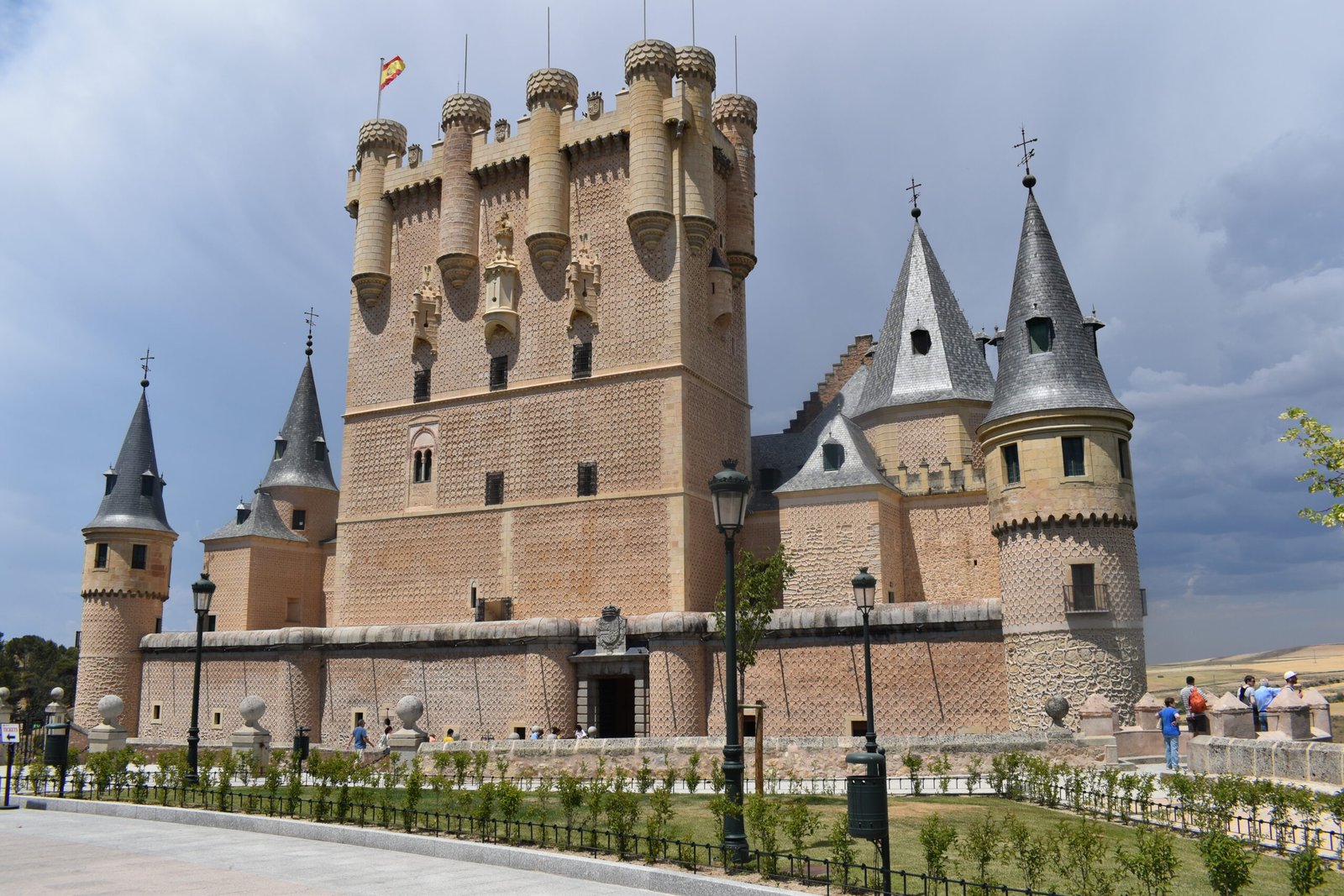 The Alc&aacute;zar of Segovia, Spain.