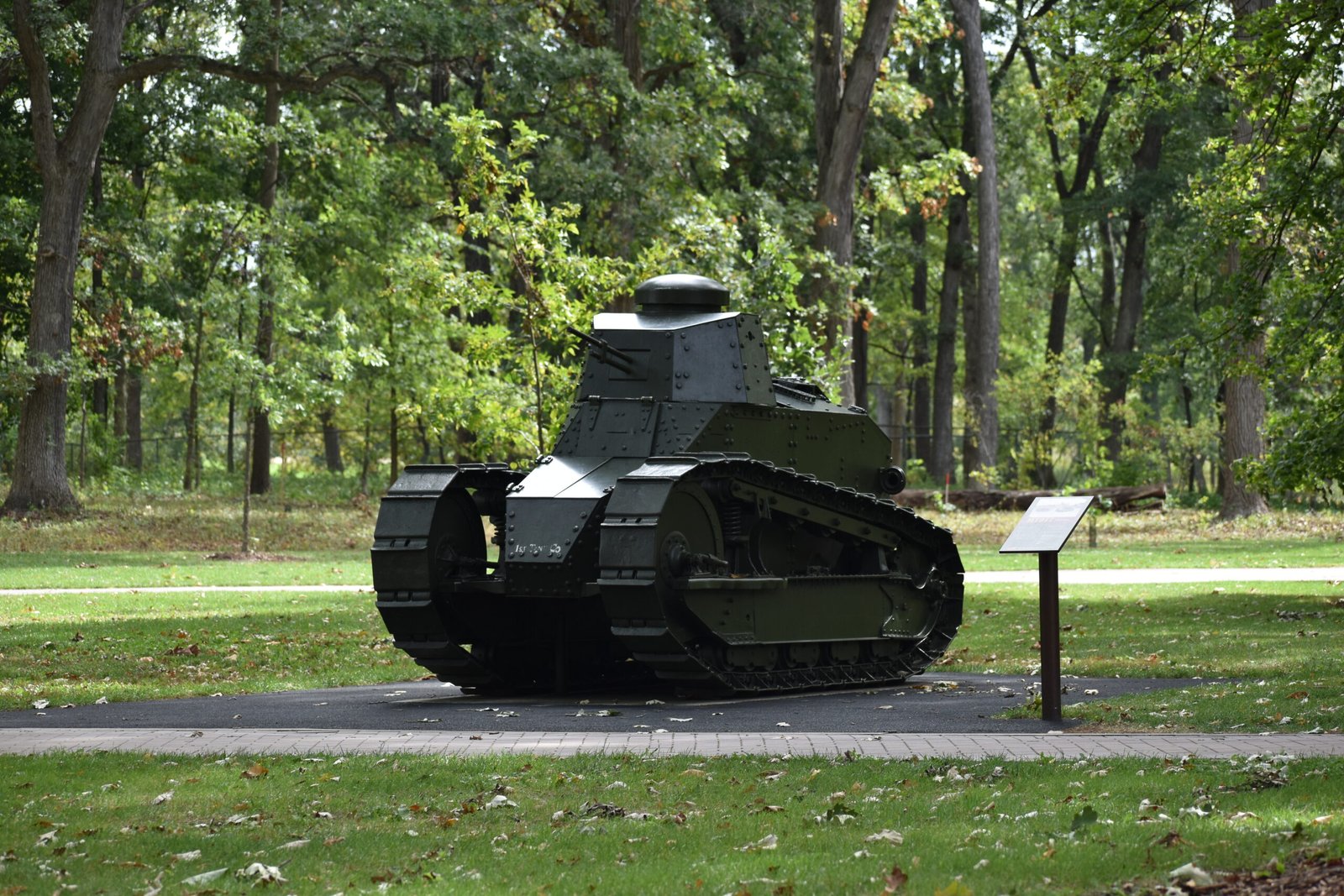 U.S.-manufactured Renault FT light tank